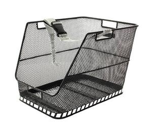 Grande cesto bici nero su portapacchi posteriore Class Basil ( Nero / Non Definito )