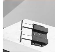 Grande chiusura magnetica per ante di armadietti, con meccanismo a pressione a chiusura automatica e viti per una chiusura sicura dell'armadio e doppia porta per armadi (marrone:)