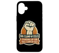 Grande ciuffo di cellule in piedi per piccoli grumi Pro-Life Custodia per iPhone 16 Plus