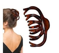 Grande clip a forma di artiglio retrò, alla, da donna, accessorio per acconciature spesse, spilla vintage per ufficio, uso quotidiano, elegante clip per il posto di lavoro e F