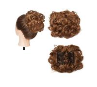 Grande clip a pettine sintetico con estensione dei capelli ricci, chignon, acconciatura alta, copertura, extension per capelli, extension per capelli