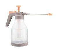 Grande contenitore d'acqua da giardinaggio soffione doccia staccabile preciso versamento irrigazione delle piante uso interno esterno capacità 1,5 L spruzzatore a pressione con manico lungo