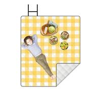 Grande coperta da picnic, coperta da picnic impermeabile | Coperta da picnic esterna impermeabile,Tappeto lavabile in lavatrice lavabile in lavatrice per prato lavabile Utilizzare un portatile leggero