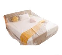 Grande copertura elastica antipolvere per mobili, in polietilene PE, impermeabile, per divano letto, tavolo, protezione durante lo stoccaggio o la ristrutturazione, completa a 270 gradi (A)