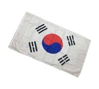 Grande Corea Bandiere 5ft X 3ft Colore Luminoso Con Metallo Eyelett Bandiere Nazionali Per Decorazioni Casa E Festival Internazionale