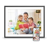 Grande cornice digitale 32 GB cornice fotografica elettronica - 17 pollici Dual-WiFi Cloud Frame, FHD Touch Screen, funzione completa, rotazione automatica, condivisione di foto video tramite app