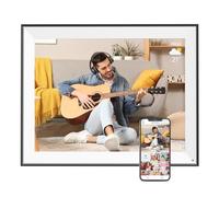 Grande cornice digitale da 16,1 pollici, cornice digitale da 32 GB, touch screen IPS, montaggio a parete, funzione completa, condivisione di foto e video tramite app e-mail istantanea, archiviazione