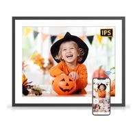 Grande cornice digitale da 43,2 cm - Dual-Wifi elettronico Digital Photo Frames, 32 GB Digital Photo Frame, Full Function, IPS Touch Screen, condividi foto tramite app e-mail, cloud gratuito, regalo