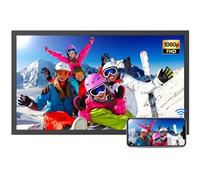 Grande cornice digitale Smart-Digital-Picture-Frame - 21,5 pollici WiFi Frames FHD IPS senza touchscreen, 32 GB, telecomando, sincronizzazione schermo smartphone, invia foto video tramite app e-mail,