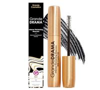 Grande Cosmetics GrandeDRAMA - Mascara Volumizzante Intenso con Olio di Ricino per Ciglia Folte e Splendenti con una Lucentezza Incredibile