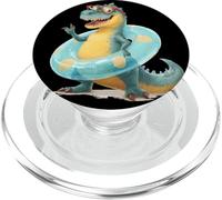 Grande costume da dinosauro per gli appassionati di piscina e spiaggia Ring PopSockets PopGrip per MagSafe