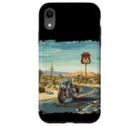 Grande costume da moto per gli amanti delle strade e delle biciclette Custodia per iPhone XR
