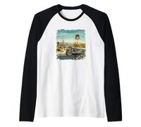 Grande Costume da Moto per Gli Amanti delle Strade e delle Biciclette Maglia con Maniche Raglan