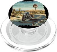 Grande costume da moto per gli amanti delle strade e delle biciclette PopSockets PopGrip per MagSafe