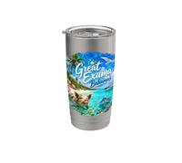 Grande crociera sull'oceano delle Isole Caraibi alle Bahamas di Exuma Bicchiere termico in acciaio inox doppia parete