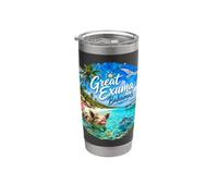 Grande crociera sull'oceano delle Isole Caraibi alle Bahamas di Exuma Bicchiere termico in acciaio inox doppia parete