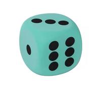 Grande cubo di schiuma colorato da 8 cm per costruire per lezioni di matematica, passatempo, 6 cubi di ansia per alleviare lo stress (BU2 One Size)