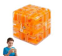 Grande cubo labirinto 3D, coinvolgente rompicapo, giocattolo per l'allenamento mentale della percezione spaziale, regalo per adulti e adolescenti per alleviare lo stress e sviluppare la logica. (D#)
