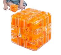 Grande Cubo Labirinto 3D Con Sferes Labirinto, Cubo DelLabirinto A Sferes A Rullo Magico 3D, Coinvolgente Giocattolo Rompicapo, Gioco DelLabirinto Di LabirintoPer Adulti, Coltiva Il Pensiero Logico