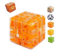 Grande cubo labirinto 3D - Giocattolo rompicapo coinvolgente, giocattolo per l'allenamento mentale della consapevolezza spaziale per alleviare lo stress e sviluppare la logica (D#)