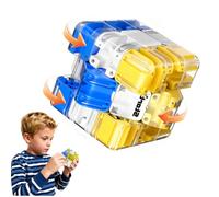 Grande cubo labirinto 3D, gioco di cubi puzzle labirinto, coinvolgente rompicapo per alleviare lo stress e allenare la logica, sfida puzzle ad alta difficoltà per bambini e adulti (Blu)