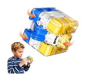 Grande cubo labirinto 3D, gioco di cubi puzzle labirinto, coinvolgente rompicapo per alleviare lo stress e allenare la logica, sfida puzzle ad alta difficoltà per bambini e adulti (Blu)