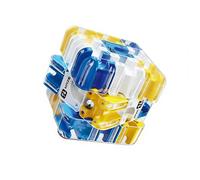 Grande Cubo Labirinto 3D,Labyrinth 3d Puzzle Maze Cube,Giocattolo Labirinto di Biglie 3D,Giocattolo Per Allenare La Consapevolezza Spaziale,Brain Training Logic Game (blu)