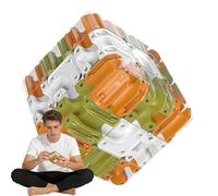 Grande Cubo labirinto 3D, Puzzle Complesso a Forma di labirinto, Fidgets Gioco di-Labirinto 3D con Pallina Rotante per Bambini Migliora Il Riconoscimento Spaziale e Allenare la Logica