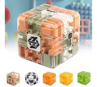 Grande cubo labirinto 3D puzzle labirinto - emozionante gioco di pensiero, giocattolo per l'allenamento del cervello per l'immaginazione spaziale per alleviare lo stress e sviluppare la logica