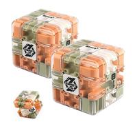 Grande Cubo Labirinto 3d Puzzle, Magico Cubo Sfera Labirinto 3d, Giocattolo Rompicapo Avvincente, Puzzle Di Logica Spaziale Per Bambini E Adulti, Gioco Sfida Mentalmente Stimolante 2pcs