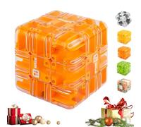 Grande Cubo Labirinto Puzzle, Cubo Labirinto Magico 3d, Coinvolgente Rompicapo, Giocattolo Per Allenare La Consapevolezza Spaziale, Alleviare Lo Stress E Sviluppare La Logica, Per Bambini E Ad Orange