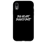 Grande Cuore Più Grande Culo - Ragazza Calda Adulto Umorismo Custodia per iPhone XR