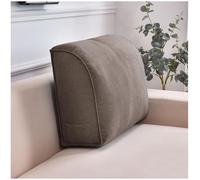Grande cuscino triangolare per testiera del divano, cuscino di supporto per la schiena, per soggiorno, comodo cuscino da lettura, morbido cuscino lombare per relax e comfort