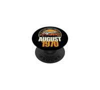Grande da agosto 1970 56° compleanno frase 56 anni PopSockets PopGrip Adesivo