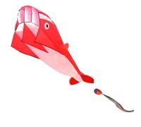 Grande Delfino Aquilone Morbido Antistrappo Sport All'aperto Gioco Facile Da Volare Coda Lunga Aquiloni Giganti Box Kites Per Adulti