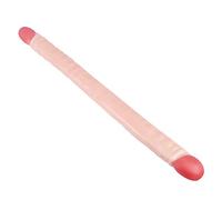 Grande dildo in silicone bidirezionale, enorme dildo realistico con sensazione realistica sulla pelle, sex toy manuale for il gioco a due e stimolazione vaginale