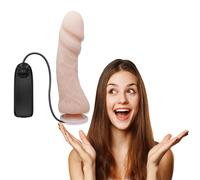 grande Dildo ventosa vibratore 23,5x5,2 cm pene realistico vibrante sex toy
