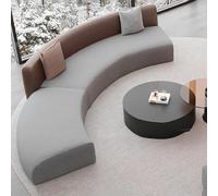 Grande divano componibile moderno per il sofà di Boucle del salone per l'ingresso dell'hotel dell'ufficio & della villaNo installazione necessaria perfetta per la reception di affari & gli spazi