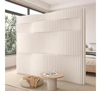 Grande divisorio di carta, divisorio per interni, pieghevole, per ufficio, negozio di abbigliamento, bianco, 400-500 cm, elegante e funzionale
