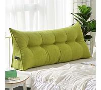 Grande e morbido cuscino per testiera, comodo cuscino da lettura per letti e divani, supporto lombare, cuscino a cuneo per camera da letto, per maternità e lettura, 180 x 50 x 20 cm