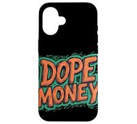 Grande emblema del denaro della droga per uomo e donna Custodia per iPhone 16