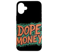 Grande emblema del denaro della droga per uomo e donna Custodia per iPhone 16 Plus