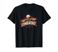 Grande emblema Sombrero per un look gioioso e alla moda Maglietta