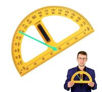 Grande escursione di insegnamento | Big Digital Design Math Teaching bussore sportore | Strumento di protratta per la scheda a secco | Strumento di geometria in classe ideale per insegnanti, lezioni e