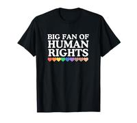 Grande fan dei diritti umani LGBTQ+Storia nera Y2K Gay Pride Maglietta
