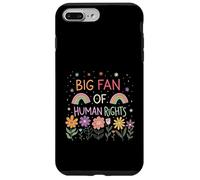 Grande fan dei diritti umani protesta Arcobaleno Art Custodia per iPhone 7 Plus/8 Plus