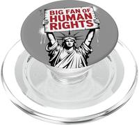 Grande fan dei diritti umani protesta Statua della Libertà PopSockets PopGrip per MagSafe