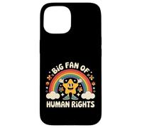 Grande fan dei diritti umani uguaglianza gentilezza protesta Custodia per iPhone 15