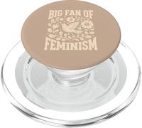 Grande fan del femminismo Vintage Boho Floral Bird Empowerment PopSockets PopGrip per MagSafe