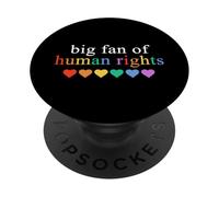 Grande fan della consapevolezza della gentilezza dell'uguaglianza dei diritti umani PopSockets PopGrip Adesivo